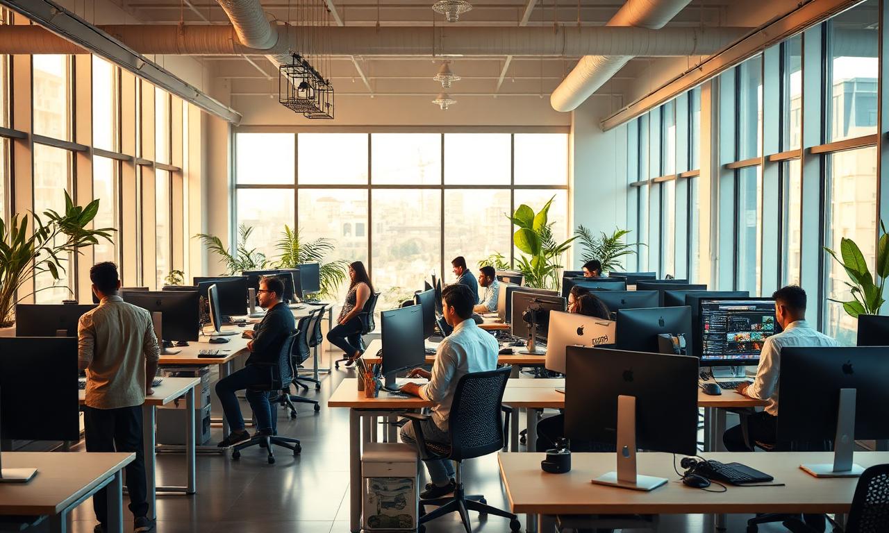 Tier5 Kolkata office — collaborative workspace